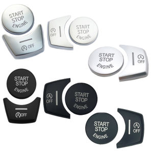Car Engine Start Stop Button Cover Switch Handbrake Brake P Button Switch Cover Fit For BMW 5 6 7 GT5 X3 X4 X5 X6 Accessories