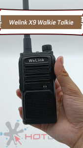 Welink x9 Walkie Talkie powerful (1 year warranty)