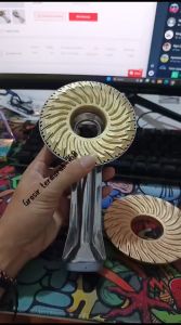 TERLARIS!!! 1 SET CEROBONG + BURNER KUNINGAN KOMPOR GAS RINNAI TORNADO BGX 602 712