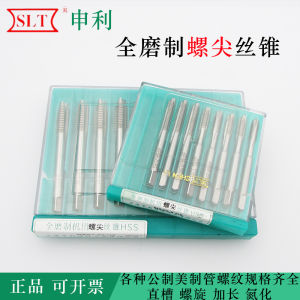 Shanghai Shenli Screw Tip Thread Tap Tip Tap M3 4 5 6 8 10 12 16 20 24 Suitable for through Hole