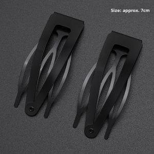 NING ZHOU | Invisible Black High Crown Fluffy Hair Clip