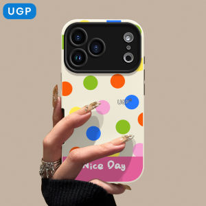 UGP | Dopamine Dot Small Niche Unique Design Large Window iPhone Case