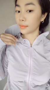 W&L เสื้อโค้ทกันแดดแขนยาว ผู้หญิงสวมใส่สบาย ป้องกันรังสียูวี ระบายอากาศได้ ไม่ร้อน ใส่ได้ทุกโอกาส