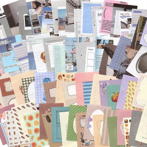 50 Tờ Giấy Trang Trí Phong Cách Retro Giấy Ghi Chú Giấy Làm Thủ Công Sáng Tạo Giấy Collage Giấy Làm Sổ Tay Giấy Scrapbook Giấy Thủ Công Thẩm Mỹ
