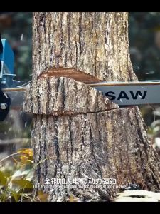 16 inch chain saw battery chainsaw cordless 8" gergaji batteri wireless Electric chain saw Outdoor high-power 12 inch tree cutting machine