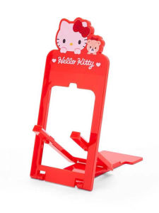 Portable Cartoon HelloKitty Phone Stand Sucrose Dog Character Durable ABS Plastic Mobile Phone Holder for Drama Watching