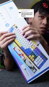 คีย์บอร์ดเกมมิ่ง RAZEAK RK-X61 PRO MECHANICAL Keyboard ถอดสวิตซ์ได้ Hot Swap 3Pin Mini RGB