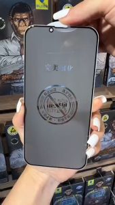 ฟิล์มกระจก ฟิล์มกันเสือก iPhone ฟิล์มกระจกนิรภัย ป้องกันการแอบมอง เต็มจอ iPhone 16 16pro 16plus 16promax 15 pro max 12 13 Pro Max 12Mini 11ProMax 11 7Plus 8Plus 6Plus 6 7 8 X XS XR XS MAX 12pro 12promax 15promax 15plus