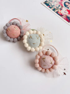 Phụ Kiện Tóc Cho Trẻ Em Mùa Xuân 2024 Phụ Kiện Tóc Cho Bé Gái Dễ Thương Phong Cách Ngọt Ngào Dây Buộc Tóc Hình Mặt Cười Dây Buộc Tóc Hình Hoa Hướng Dương