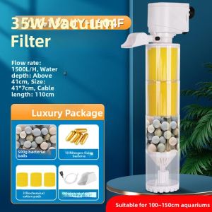 MONLEYTA | Germany Integrated Fish Tank Oxygenator Filter Three-In-One Small Water Saving Silent Pump For Aquarium Pure Water Circulation