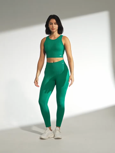 Bộ quần áo nữ tập Gym Yoga Chất dệt gân Naqi