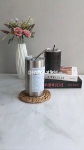 Aveline Tumbler Coffee Cup Stainless Steel / Tumbler Kopi 300ML 600ML Bahan Stainless Portable