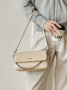 Josiny | Korean Style Oily Wax Leather Versatile Fashion New Shoulder Bag 2026