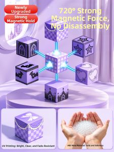 FENFA | Magnetic Square Blocks Toys for Girls Educational & Make-Believe