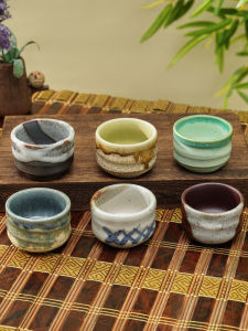 Mino Yaki | Handmade Retro Wabi-Sabi Ceramic Tea Cup