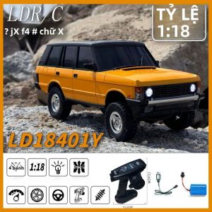 Xe Điều Khiển Từ Xa Mô Hình Range Rover Landa Ld18401 Tỷ Lệ 1/18 Mô Phỏng Địa Hình Bốn Bánh Dẫn Động Đồ Chơi Leo Núi Dành Cho Trẻ Em