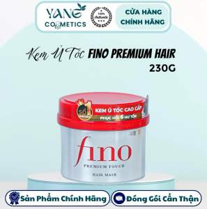[Hàng Cty Tem Phụ] Kem Ủ Tóc Fino Shiseido Touch Premium Hair Mask 230G Nhật Bản