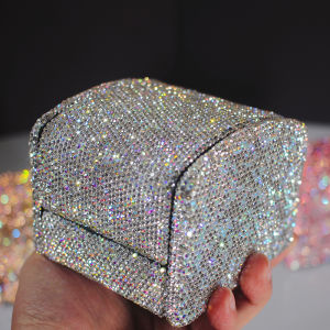 Diamond Watch Box Classy Watch Storage Box High-Grade Flip Case Watch Box Gift Jewelry Watch Box