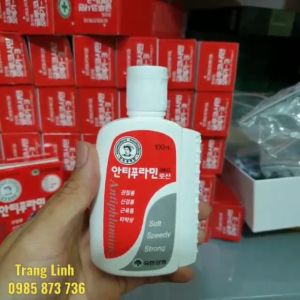 Dầu nóng hàn quốc Antiphlamine chính hãng hộp 100ml - Dầu xoa bóp hỗ trợ giảm đau chấn thương