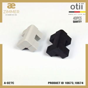 AE Zimmer Otii PVC Bracket A-027C_Black (10673) & Grey (10674) PVC 支架 A-027C_黑色 (10673) & 灰色 (10674)-40pcs/pack