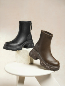 Reddragonfly | Height-Increasing Slim Elastic Short Boots