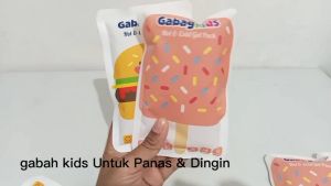 Ice gel mini gabag kids 200 gram ice pack pendingin botol susu dan asip cooler gel travel motif lucu