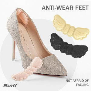 RunY Heel Insole Pad for High Heel Non-slip Thicken Feet Care Protector Self-adhesive Sticker