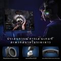 Onikuma หูฟังสเตอริโอสำหรับเล่นเกมแบบมีสายพร้อมไฟ LED ไมโครโฟนสำหรับชุดหูฟังนักเล่นเกม. 