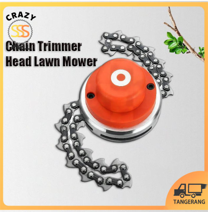 Lawn Mower Chain Head  Kepala Rantai Mesin Rumput  Pemangkas Rantai Kepala Rumput  Chain Trimmer Head Grasser
