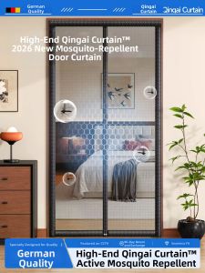 ZTION | Mosquito Repellent Magnetic Door Curtain