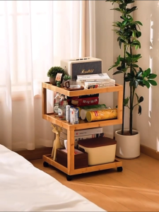 【รับประกันตลอดชีพ】โต๊ะกลางโซฟา โต๊ะกาแฟ ตู้ข้างเตียง ตัวเล็กกระทัดรัดใช้วางข้างเตียงได้ อเนกประสงค์