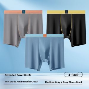 miiow | Mens Running Underwear Breathable Sport Shorts Boxer Briefs Anti-Wear Large Size Comfortable Innerwear MiiOW Cat Person