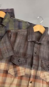 Sơ mi caro tay ngắn vải đẹp