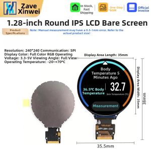 ZAVE | HD IPS Color TFT Display