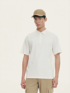 Guvet | Short Sleeve Summer New Cooling White T-Shirt