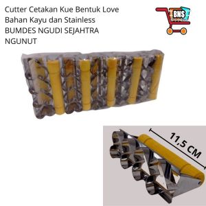 Cetakan Kastengel Cookie Cutter Kue Kacang Roti Kacang Nastar