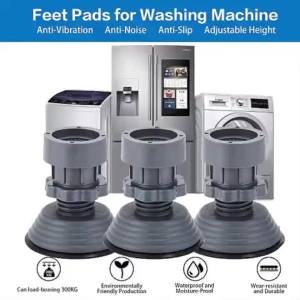 Anti Vibration Foot Pads Washing Machine Antivibration Feet Pads Shock and Noise Dampening Cancelling Adjustable for Washer
