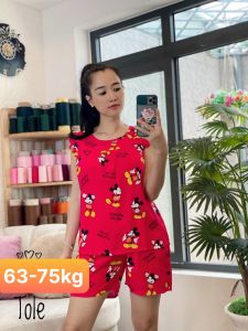 (63-90kg size trên hình) Đồ bộ bigsize đùi tole/lanh. Đồ bộ Hongduyen2188.