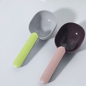 Pet Food Scoop Cat Food Scoop Dog Food Scoop Pet Feeding Spoon Food Measuring Scoop Thickened Scoop for Pet Food ABS Pet Food Spoon Durable Pet Food Scoop Multifunctional Pet Scoop Food Storage Spoon for Pets