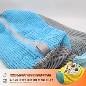1/2PCS Washing Shoes Bag For washing machine Cotton Laundry Fluffy Fibers Easily Remove Dirt Washing Bags Anti-Deformation Shoes Clothes Organizer PH