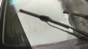 Toyota Hi-ace Car Wiper 2 PCS Silicone Wiper Blade Set Pair for 2005 to 2022 Model U-Type Banana Type Car Window Wipers