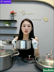 Bossbelle-หม้อซุปหม้อนมไทเทเนียมบริสุทธิ์กระทะไม่ติดกระทะ-3102