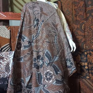 Kain Jarik Gringsing Coklat Susu Coksu Katun Solo