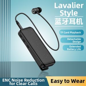 2025 New Bluetooth Earphone Clip-On High Definition Call ENC Noise Reduction Single And Double Ear Driving Super Long Battery Life