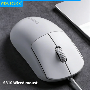 NexusClick Hot Selling USB Cable Optical Business MouseErgonomic Office Gaming Desktop Laptop Computer Mice Neutral Wired Mouse