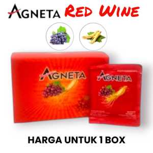 AGNETA RED WINE 1 BOX ISI 20 SACHET ORIGINAL AGNETA Distributor Resmii