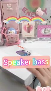 Bluetooth Speaker Karaoke 2Mic 1 set karaoke speaker ktv Cute Wireless Lucu Portabel Luar Ruangan