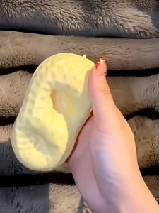 【1-3 Days Delivery】Peanut Squishy ASMR Stress Ball Handmade Sensory Squeeze Fidget Toy Anxiety Relief for Kids Adults