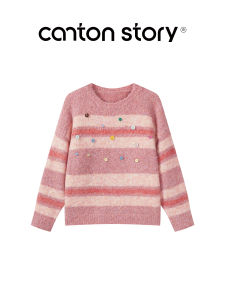 Cantonstory | Áo Sweater Len Đan Dễ phối Giúp Gọn Người
