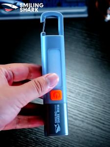 Đèn pin LED cầm tay Mini Đèn pin sạc USB Cắm trại ngoài trời sử dụng 6 tiếng Đèn báo khẩn cấp Đèn pin du lịch dã ngoại cắm trại sinh tồn